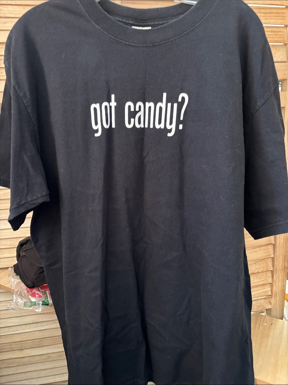 Got Candy? Black Graphic Tee XL